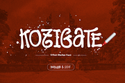Kozigate - Urban Marker Font, a Handwritten Font by Grontype (Thumbnail 1 of 8)