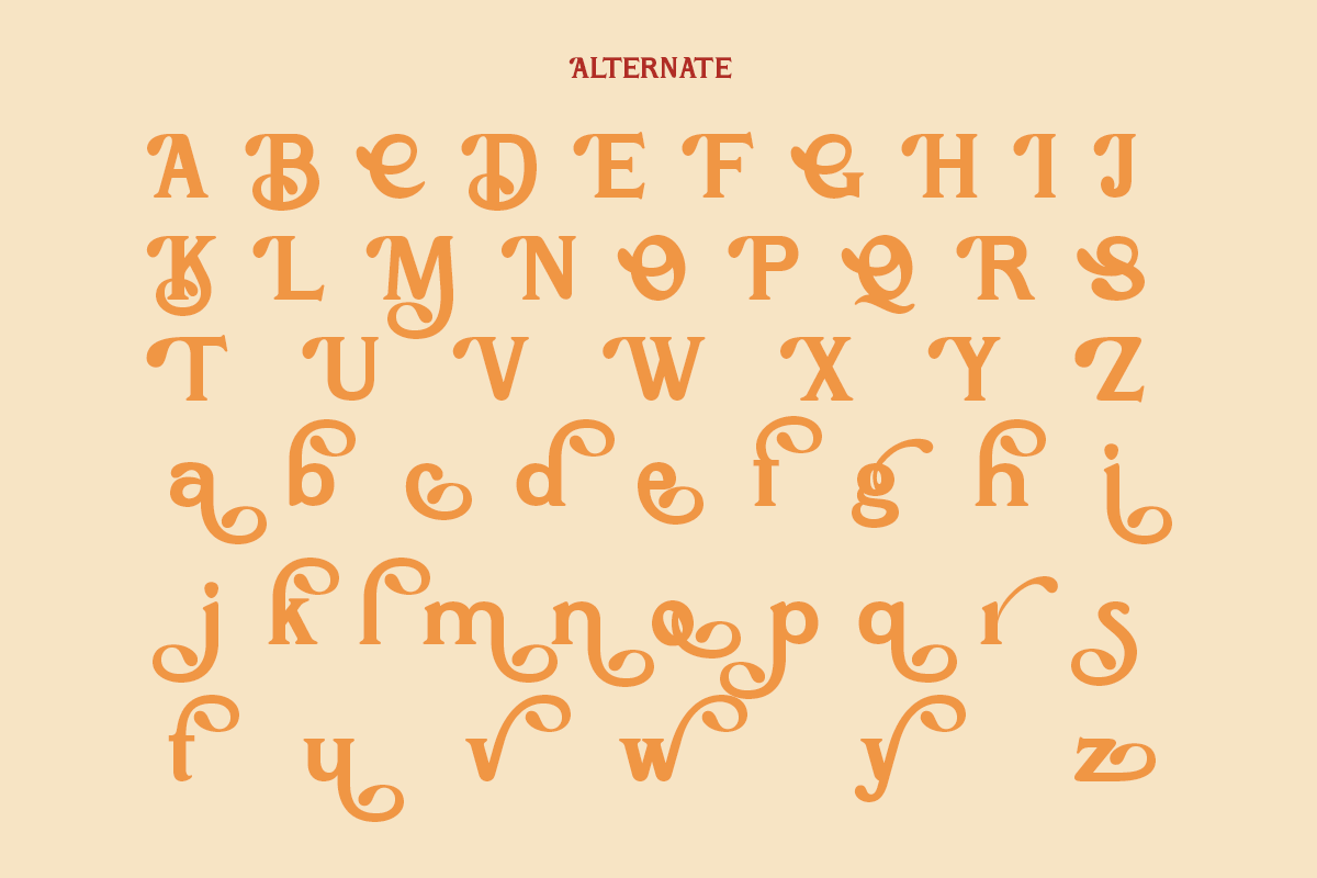Keijing - Playful Decorative Serif, a Serif Font by Qweera Studio (Photo 12 of 12)
