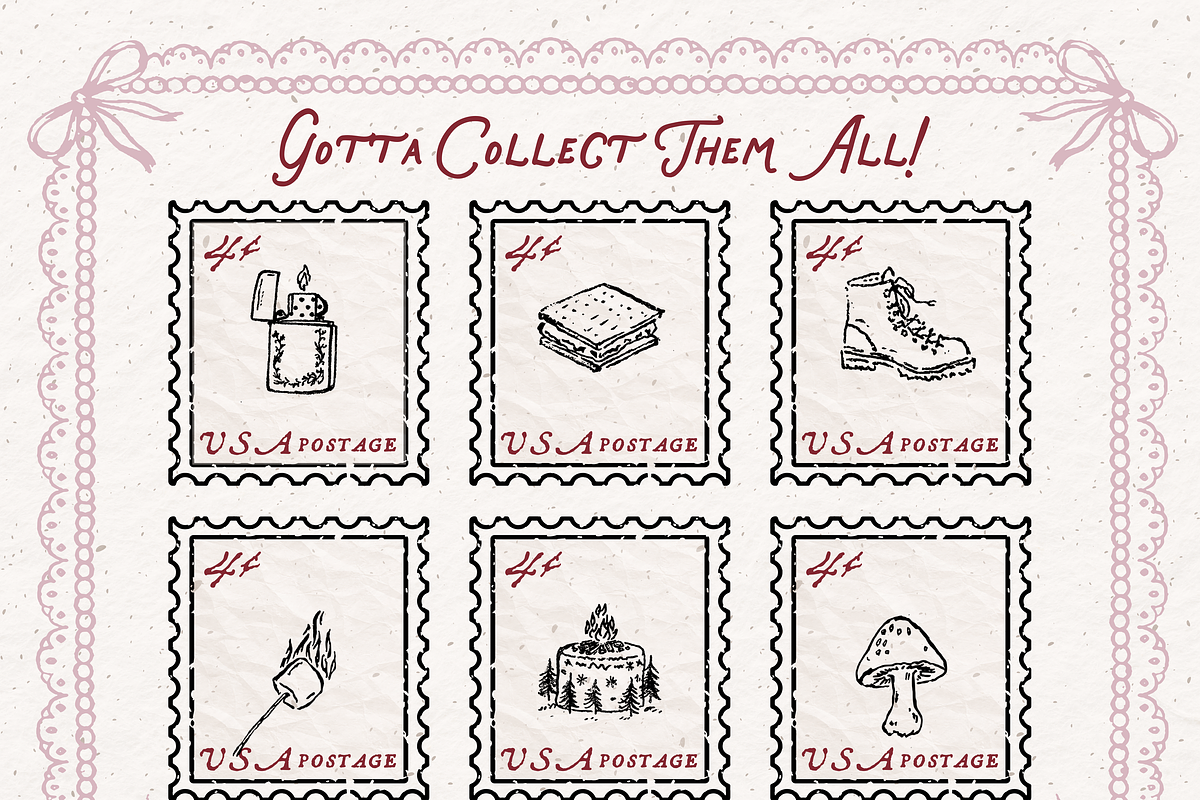 Camping Clipart, Summer Camp Set, an Object Illustration by The October Creative (Photo 6 of 6)