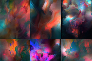 Fluid Abstract Backgrounds