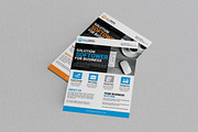 Creative Business Advertising Flyer, a Flyer Template by BrandlyTemplate (Thumbnail 1 of 4)