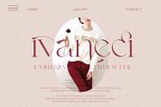 Balinest _ chic modern font, a Serif Font by Penatic Studio (Thumbnail 3 of 10)