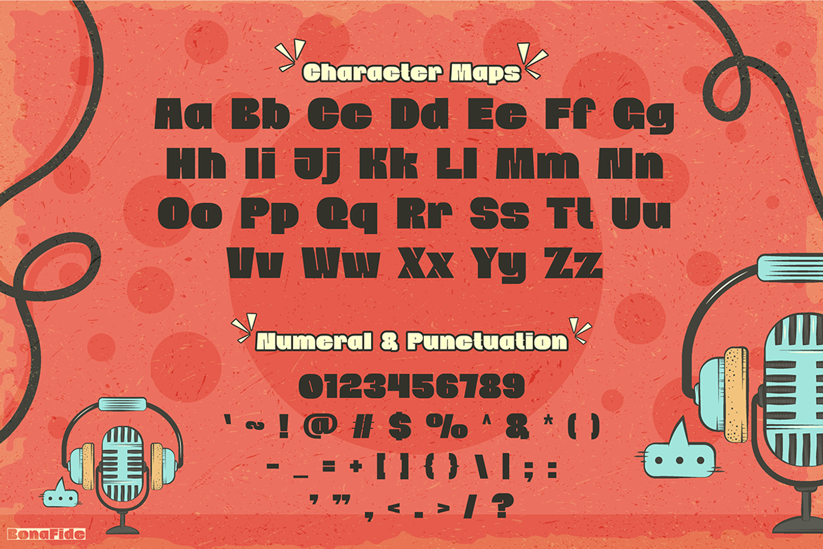 BONAFIDE, a Font by Pinisi ART (Photo 2 of 10)