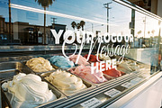 Ice Cream Store Mockups Collection, an Advertising Mockup by Luuqas Design (Thumbnail 2 of 6)