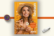Fashion Magazine Cover Template, a Magazine Template by MightyDesign (Thumbnail 1 of 8)