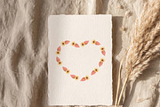 Fall Floral Heart Frames PNG, an Object Graphic by Nadia Semyroz (Thumbnail 4 of 5)