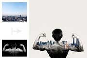 Super Double Exposure, an Action Add-On by Voleshads (Thumbnail 7 of 7)