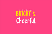 Happy Wiggle Decorative Font, a Handwritten Font by Graphic Spirit (Thumbnail 5 of 8)
