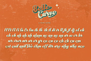 Bello Curve - Retro Script Font, a Script Font by Letterara (Thumbnail 12 of 14)
