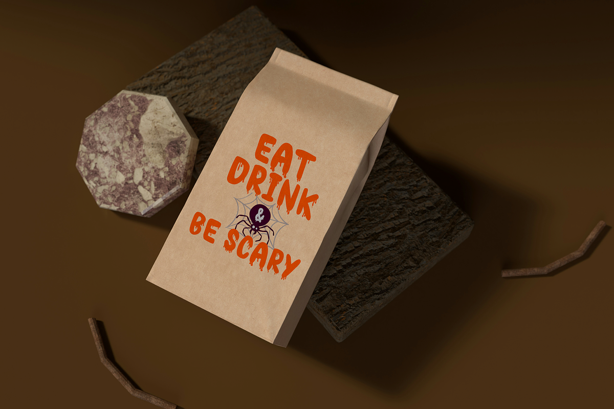 Ghost font+13 Halloween SVG Designs, a Handwritten Font by Waris Studio (Photo 7 of 10)