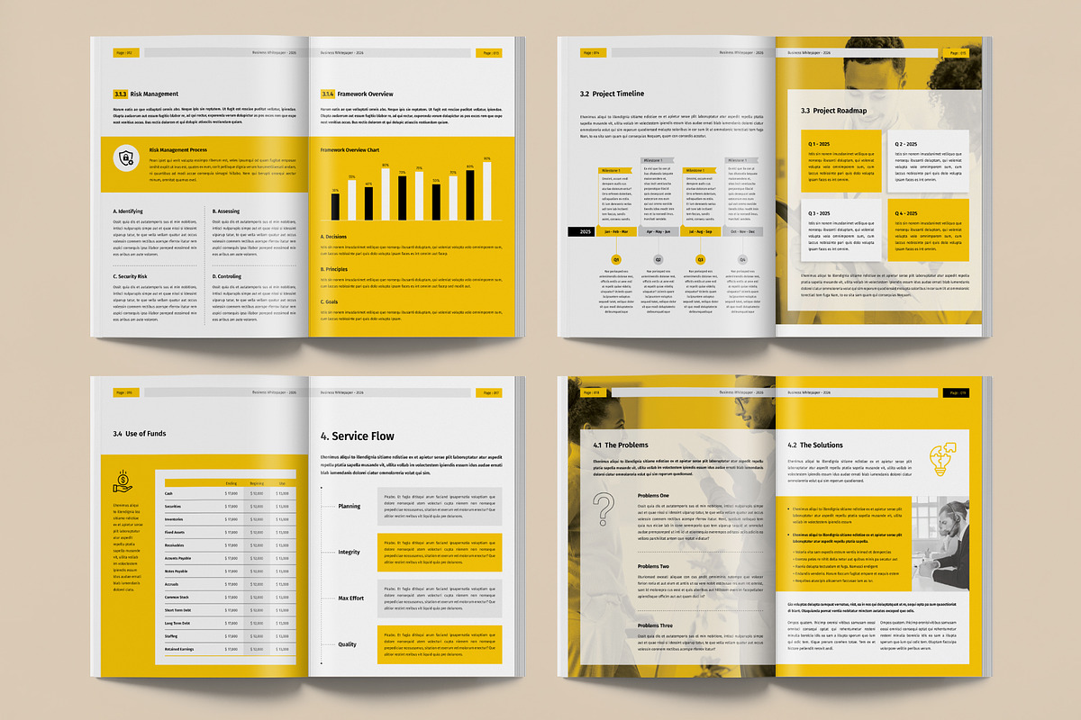 White Paper Bundle, a Brochure Template by Orcshape Studio (Photo 21 of 29)
