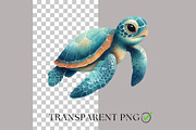Sea Animals Clip Art Bundle, an Animal Illustration by Nicole Branger Art (Thumbnail 2 of 19)