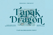 Tapak Dragon Serif Fonts, a Serif Font by mahstudios (Thumbnail 1 of 15)