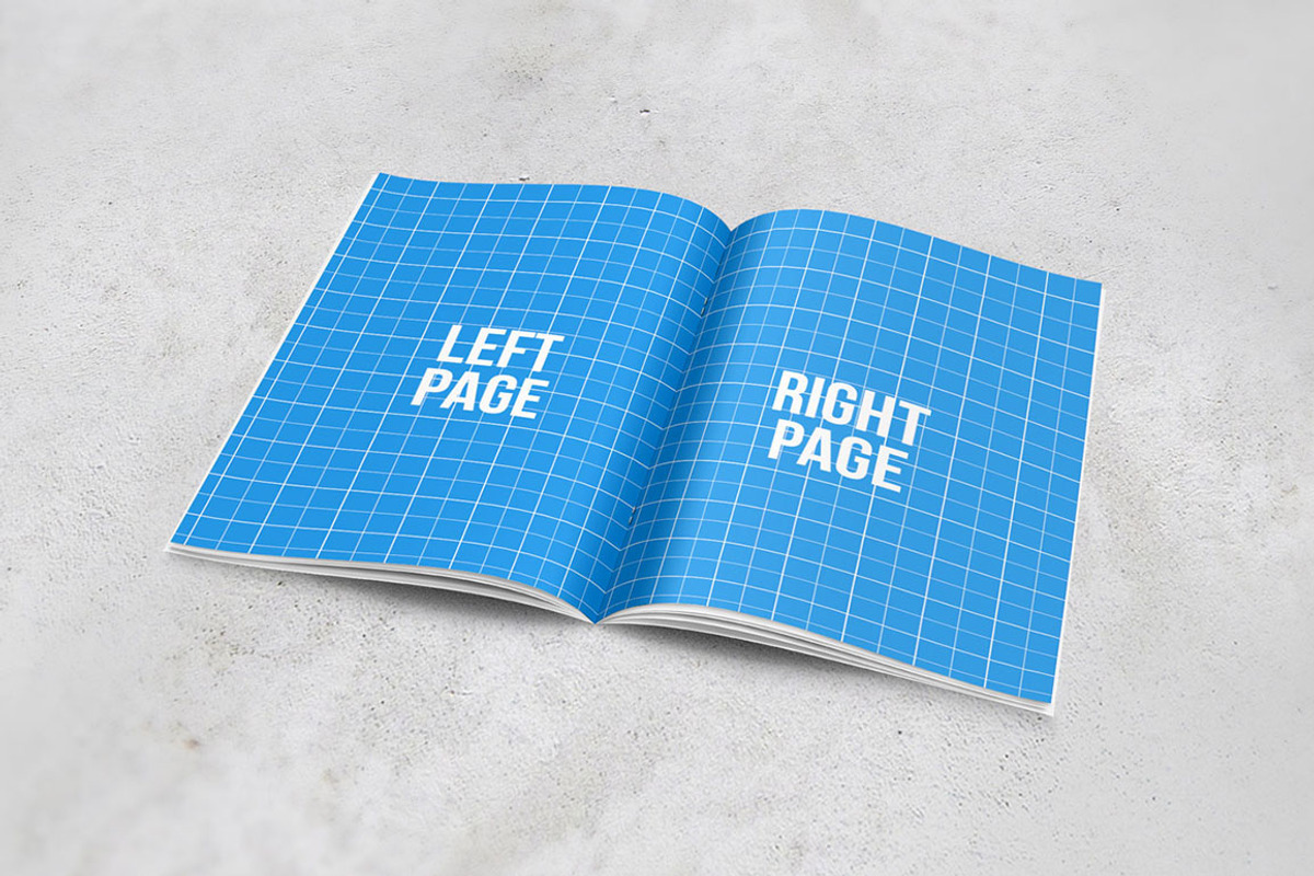 A4 Brochure Catalog Mockups, a Print Template by Kongkow (Photo 2 of 9)