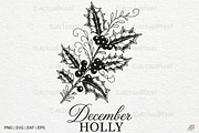 Birth Month Flowers SVG PNG Bundle, an Illustration by Actual Pixel (Thumbnail 14 of 24)