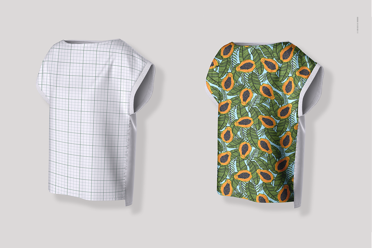 Fashion women's top mockup., a Shirt Mockup by Irena Matiash shop (Photo 4 of 5)