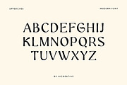 Palaestra Modern Display Serif Font, a Serif Font by UICreative (Thumbnail 12 of 13)