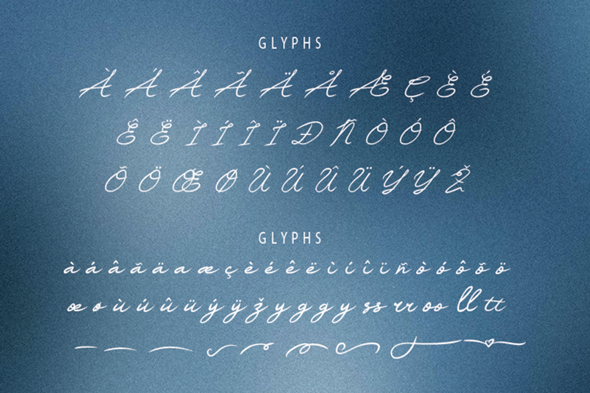 Boogenville #02, a Script Font by GlottaTypeface (Photo 7 of 8)
