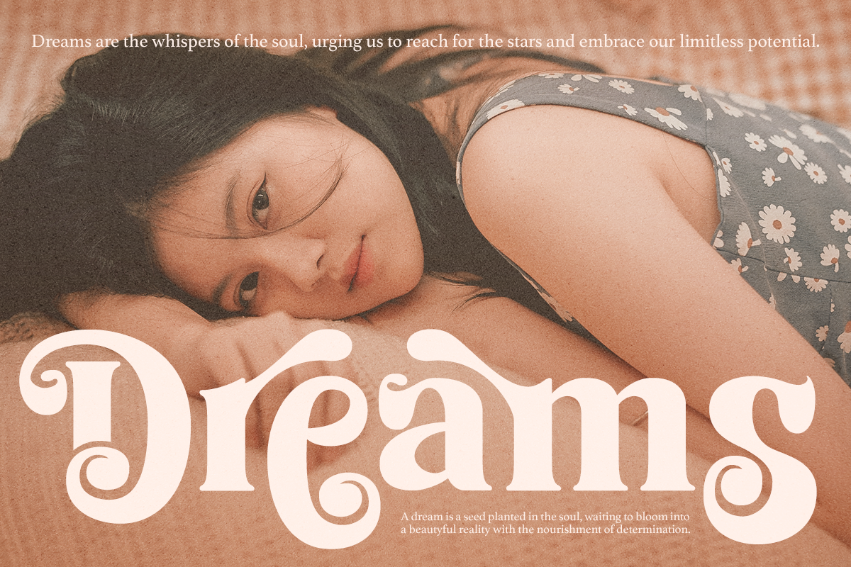 Lettero Mande - Playful Retro Font, a Serif Font by Dharmas Studio (Photo 8 of 15)