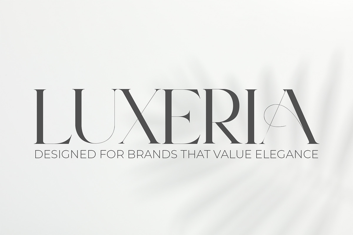 Luxeria – Luxury Serif Font, a Serif Font by OWPictures (Photo 1 of 10)