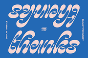 Amiza - Psychedelic Font, a Sans Serif Font by Zarma Type (Thumbnail 14 of 14)