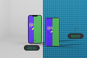 Live iPhone 13 Pro M & S22 U Mockup, an iPhone Mockup by Modern Studio (Thumbnail 2 of 7)