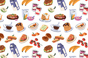 Healthy breakfast food set, template, a Food Illustration by PaperTrident (Thumbnail 2 of 5)