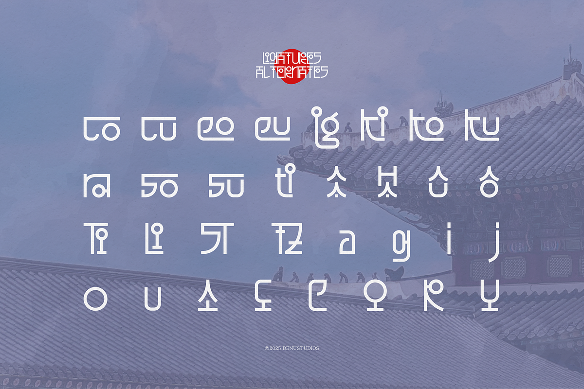 Haoraun | Korean Typeface, a Sans Serif Font by Denustudios (Photo 12 of 12)