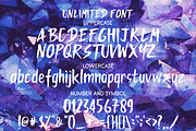 Unlimited Font, a Sans Serif Font by siscxiu (Thumbnail 3 of 4)