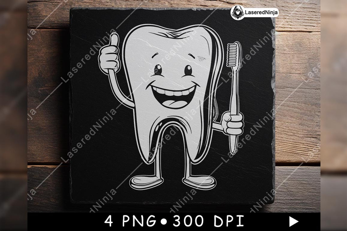 Cartoon Tooth Thumbs Up Oral Bone, a Background Graphic by LaseredNinja (Photo 5 of 7)