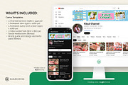 YouTube Branding Kit - Happy Doodle, a Social Media Template by KloudCanvas (Thumbnail 2 of 7)