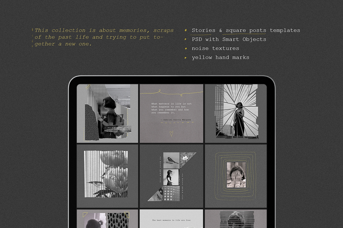 Disassemble - Photoshop collages, a Social Media Template by Anna's Creative Store (Photo 3 of 10)
