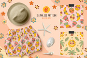 Groovy Summer Collection, a Seasonal Illustration by NataKa (Thumbnail 6 of 9)
