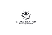 Rocket logo template, spaceship (8), a Branding & Logo Template by pne-design (Thumbnail 1 of 2)