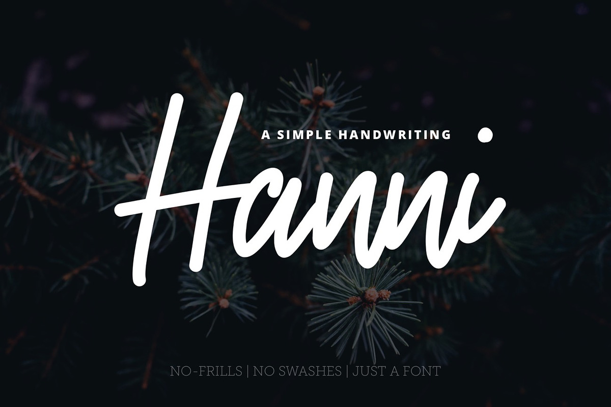 Hanni Script preview 6