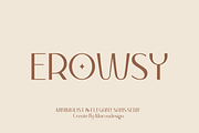 Erowsy Font, a Sans Serif Font by Marvadesign (Thumbnail 1 of 9)