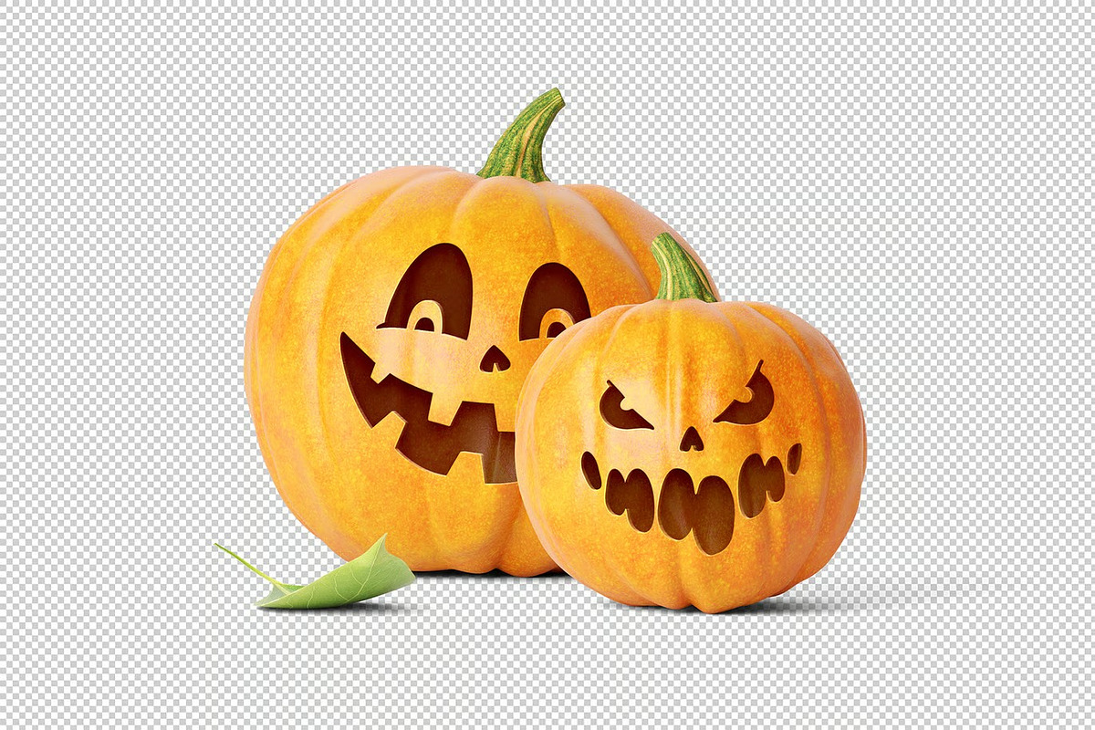 Halloween Pumpkin Mockup, a Product Mockup by zpackcreative (Photo 7 of 7)