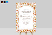 Minimalist Thanksgiving Welcome Sign, a Poster Template by BrandPacks (Thumbnail 5 of 5)