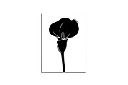 Black Lily Flower Vector Bundle, an Illustration by Designs_River (Thumbnail 2 of 51)