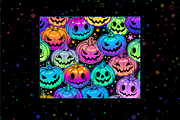 Halloween backgrounds, a Pattern Graphic by Victoria Bat (Thumbnail 7 of 9)