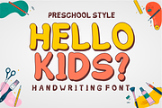 Snuglet Kids - Playful Display Font, a Handwritten Font by KiddoGlyphs Studio (Thumbnail 3 of 4)