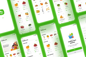 Healthy Mart - Grocery App Ui Kit