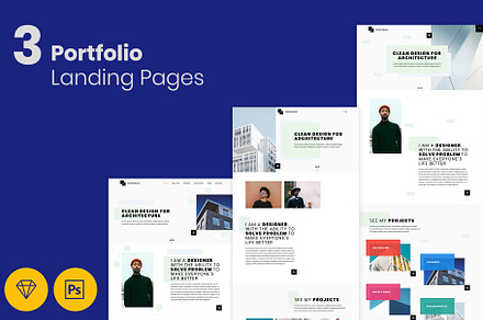 Portfolio Landing Pages for Creative