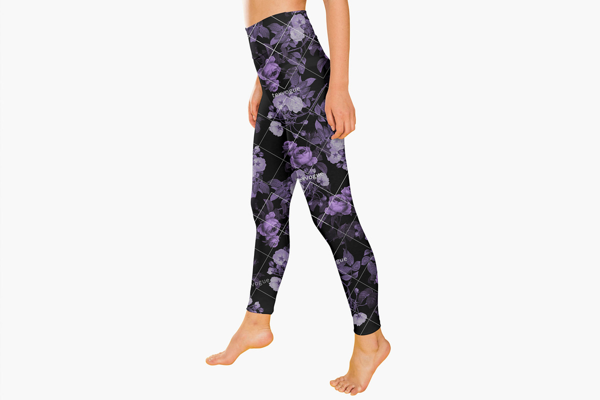 Purple Roses - Seamless Patterns, a Pattern Graphic by texvogue (Photo 13 of 15)