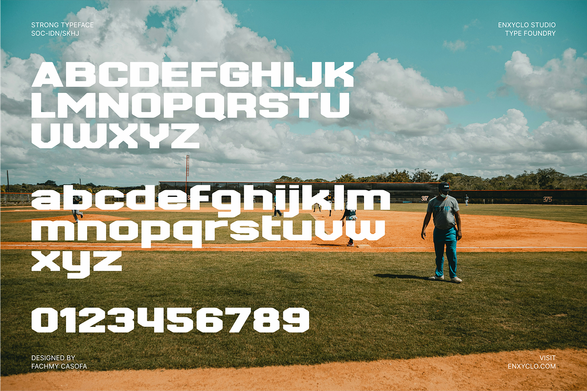 NCL Maxipower - Sport Gym Font, a Sans Serif Font by Enxyclo Studio (Photo 13 of 16)