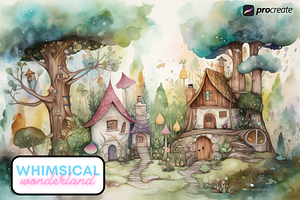 Procreate / whimsical wonderland