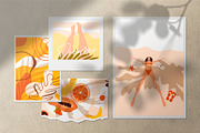 PARADISE — Summer graphic collection, an Illustration by adwintash (Thumbnail 12 of 20)