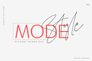 Mode Style | Font Duo, a Sans Serif Font by Motokiwo (Thumbnail 11 of 11)