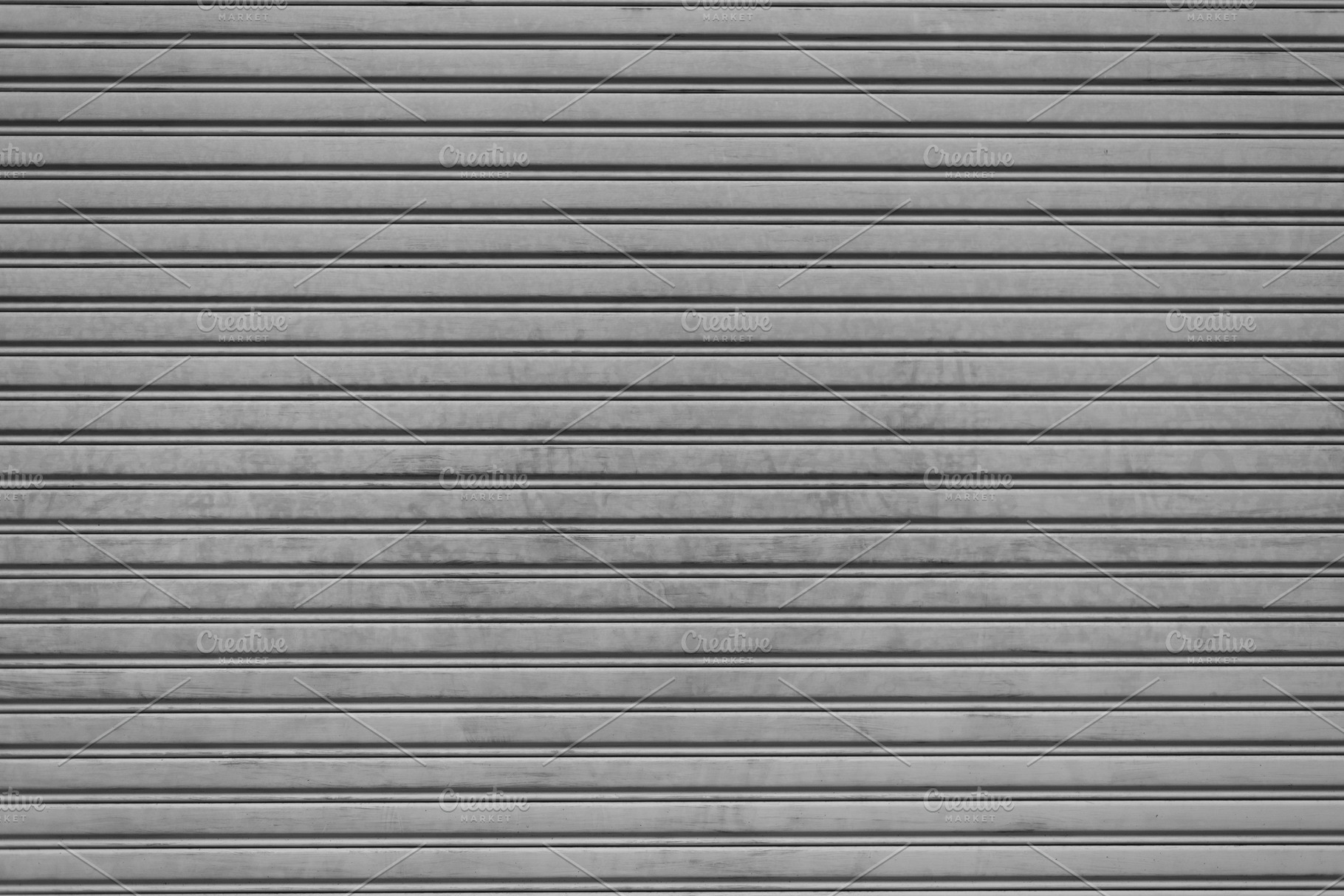Steel folding garage shutter door background. Texture and Interi, an Architecture Photo by Ministocker