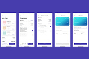 Cart, Checkout, Add Card , Pay App, an App Template by nagaredesignstudio (Thumbnail 2 of 2)